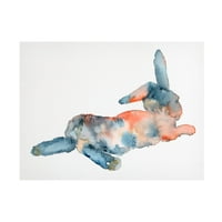 Leslie Franklin 'Color Trend Bunny' vászon művészet