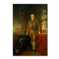 A Vlagyimir Borovikovsky Prince herceg portréja Ab Kurakin 'vászon művészete.