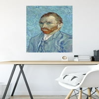 Önarckép Vincent Van Gogh fali poszter Pushpins, 22.375 34