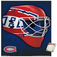 Montreal Canadiens - Mask Wall poszter, 22.375 34