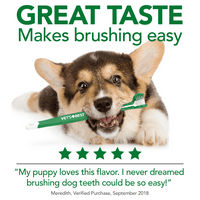 Állatorvos legjobb kutya fogkefe és enzimatikus fogkrém szett