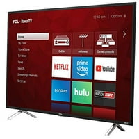 A helyreállított TCL 49 osztály 4K Ultra HD Roku Smart LED TV