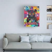 Prisarts 'Dia de los Muertos Bulldog' Canvas Art