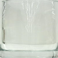 Libbey Clear Glass 7.5 hengerbimbó váza