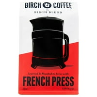 Nyír kávé nyírkeverék francia sajtó őrölt kávé, közepes sült, oz