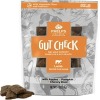 Phelps Wellness Collection Gut Check Digestive & Gut Health Bárány Recept Kutya Kezeli 4. oz