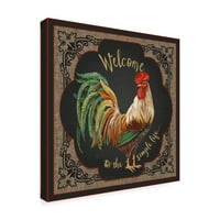 Védjegy Képzőművészet 'Country Kitchen 3' Canvas Art készítette: Jean Plout