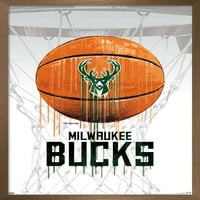 Milwaukee Bucks - Drip labda fali poszter, 22.375 34