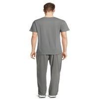 A PlayStation férfi grafikus alvó póló és alvó nadrág, 2-darab, méretek XS-3XL