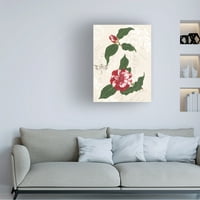 Dianne Miller 'Dianne's Camelias I' Canvas Art