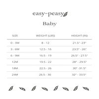 Easy-Peasy baba szilárd kocogók, méret 0 3 hónap