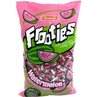 Tootsie Frooties, görögdinnye gyümölcs ízű rágó cukorka, CT