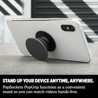 A popsockets markolat cserélhető tetejével a mobiltelefonokhoz, a popgrip tiszta