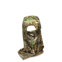 Realtree vadászat strukturált baseball stílusú kalap faceemask -val, Edge camo, felnőtt