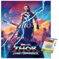 Marvel Thor: szerelem és mennydörgés-Valkyrie egy lap fal poszter Push csapok, 14.725 22.375