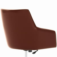 Bush bútor Wheaton menedzser szék állítható magassággal és forgó, lb kapacitás, betakarítás cseresznye