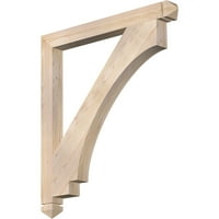 Ekena Millwork 1 2 W 38 D 42 H Imperial Művészeti és kézműves Sima Bracket, Douglas FIR