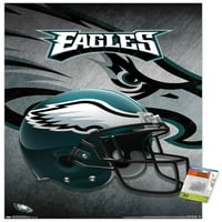 Philadelphia Eagles - sisak fali poszter push csapokkal, 22.375 34
