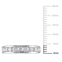 Carat T.W. Gyémánt 14KT fehérarany -évforduló gyűrű