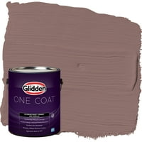 Glidden egy réteg külső festék és alapozó, Oakwood Brown Pink, gallon, félig fényes
