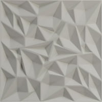 Ekena Millwork 5 8 W 5 8 H Leto endurawall dekoratív 3D -s fali panel, Ultracover szaténvirág fehér