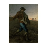 Jean-Francois Millet „The Sower” vászon művészete védjegye