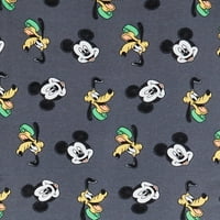Mickey Mouse Exkluzív Baby Boys pamut pizsama szett, 4 darab, méretek 9m-24m