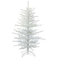 Vickerman mesterséges karácsonyfa 5.5 '46 pelyhesített gally LED Meleg fehér fények