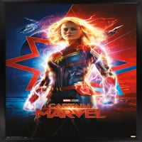 Marvel Cinematic Universe-Marvel Kapitány-Egy Lapos Fal Poszter, 22.375 34 Keretes