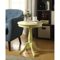 Alger Oldalsó Asztal Bútor Dekoráció Talapzaton Asztal, 18 22Ons, Világos Zöld