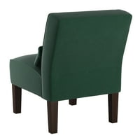 Skyline bútorok kar nélküli szék vászon tűlevelű zöld