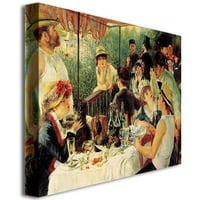 Védjegy Képzőművészet A csónakázási party ebédje Canvas Art by Pierre-Auguste Renoir