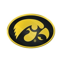 Fanmats, az Iowai Egyetem dombornyomott színű emblémája