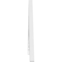 Ekena Millwork 72 W 15 H 1 P hangmagasság bécsi építészeti minőségű PVC Gable Pediment