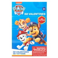 Paw Patrol Paw Ptl Val tetoválás