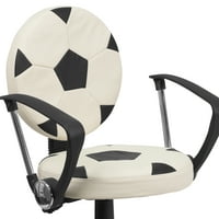 Flash bútor foci forgatható feladat irodai szék karokkal