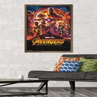 Marvel Cinematic Universe-Avengers-Végtelen Háború-Egy Lapos Fal Poszter, 22.375 34