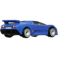 Hotwheels HCJ Bugatti EB Kék egzotikus irigység sorozat öntött modell autó