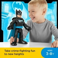 Imaginext DC szuper barátok Batman XL Poseable figura, Bat-Tech kék