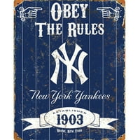 New York Yankees MLB Vintage Metal jel