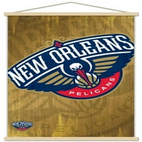 New Orleans Pelicans-Logó Fali Poszter, 14.725 22.375