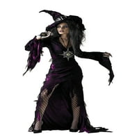 Boszorkány Női ' s FELNŐTT Halloween jelmez, Egy méret, 12-14