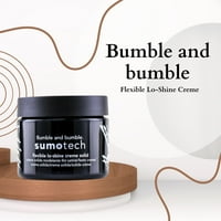 Bumble & Bumble SumoTech Rugalmas Lo-Shine Creme Solid, Sokoldalú Hajformázáshoz - 1. oz