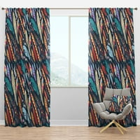 Designart 'Bird Tollers xx' Southwestern Blackout függöny panel