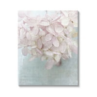 Stupell Industries puha rózsaszín absztrakt virágszirmok Botanikus és virágfestmény galéria csomagolt vászon nyomtatott fal művészet