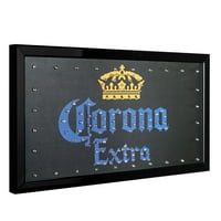 Hivatalosan engedélyezett Corona Extra keretes villogó LED sátor fal dekoratív jel