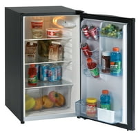 Avanti 4. cu. ft. Kompakt hűtőszekrény, fekete színben
