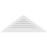 70 W 29-1 8 H háromszög felszíni PVC Gable Vent Pitch: Funkcionális, W 3-1 2 W 1 P Standard keret