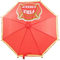 Vörös tűzfõnök egyenes esernyő J-Hook fogantyúval