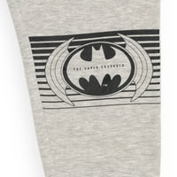Batman Boys grafikus póló és kocogó nadrág, 5 darab, méret 4-18
